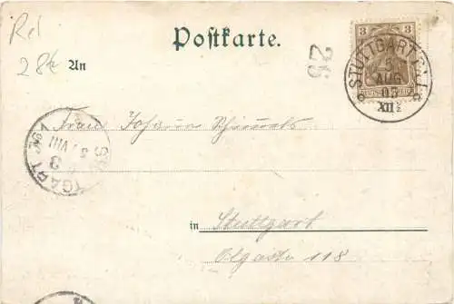 Papst Leo XIII - Vatikan - Litho -728796