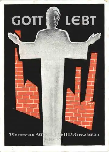 Berlin - 75. Katholikentag 1952 -728788
