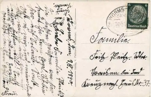 Worms - Blick von der Ernst Ludwigsbrücke -728914