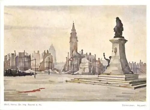 Dünkirchen - Künstler Ak Heinz Wolf -728920