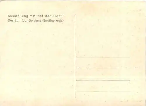 Dünkirchen - Künstler Ak Heinz Wolf -728920