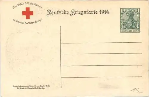 Kaiser Wilhelm II - Ganzsache -728852