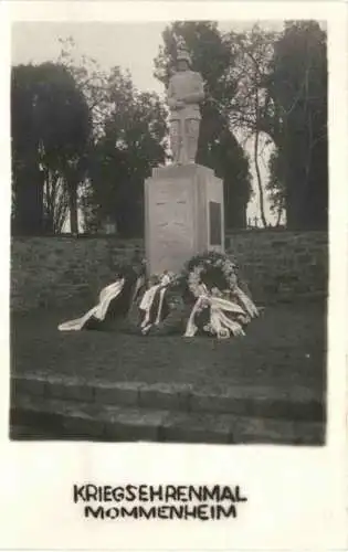 Mommenheim - Kreigerdenkmal -728870