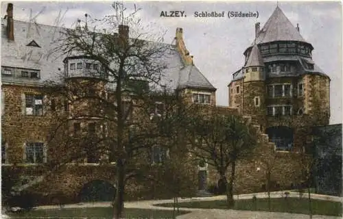 Alzey - Schlosshof -728732