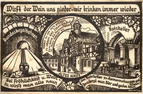 Assmannshausen am Rhein - Altes Haus -728904