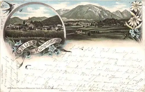 Gruss aus Ruhpolding - Litho -728946
