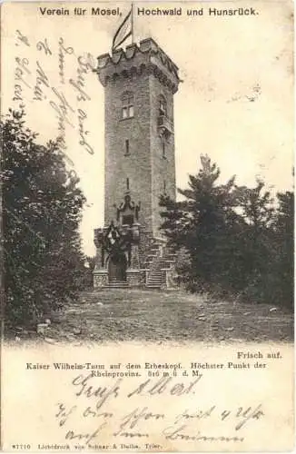 Kaiser Wilhelm Turm auf dem Erbeskopf -728948