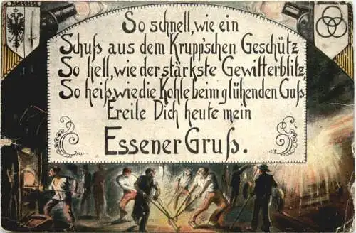 Essen - Kruppsche Geschütz -729196