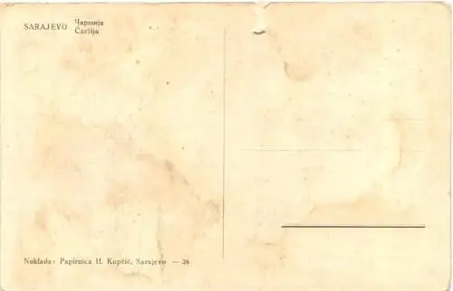 Sarajevo - Capajebo -729216