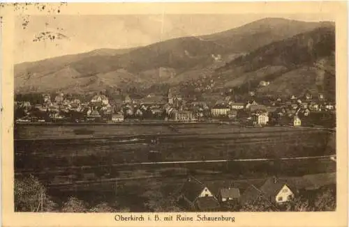 Oberkirch i. B. mit Ruine Schauenburg -729280