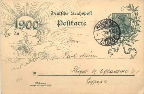 Hamburg Eilbeck - Ganzsache -729310