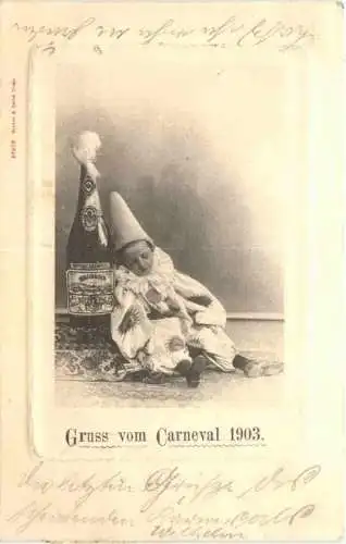 Gruss vom Carneval 1903 - Kind -729398