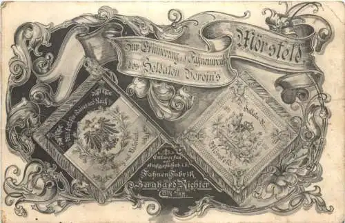Mörsfeld - Fahnenweihe des Soldaten Vereins -729552