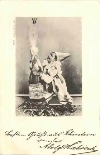 Kind mit Sekt -729618