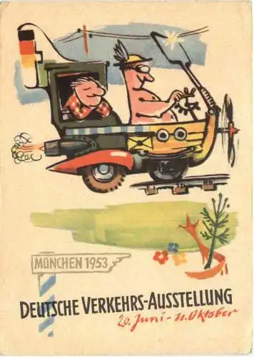 München - Deutsche Verkehrsausstellung 1953 -729894