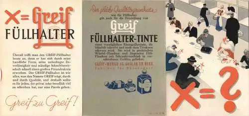 Werbung Greif-Gold Füller -729890