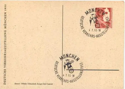 München - Deutsche Verkehrsausstellung 1953 -729898