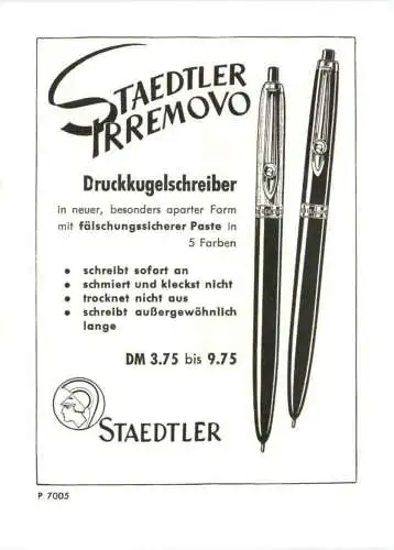 Werbung Staedtler Kugelschreiber -729892