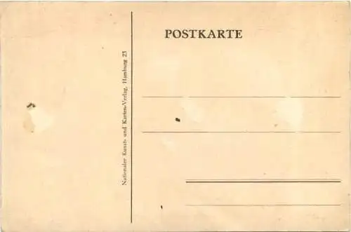 Hamburg - Wappen - Litho -729962