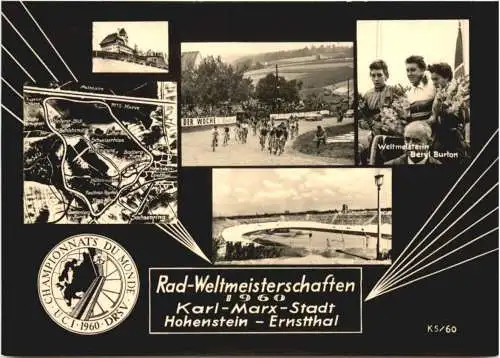 Rad Weltmeisterschaft 1960 - Karl-Marx-stadt -730032
