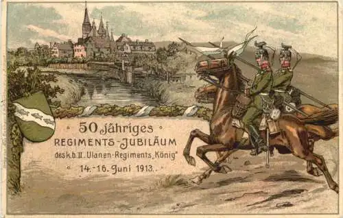 Ansbach - 50. Jähriges Regiments Jubiläum - Privatganzsache -730250