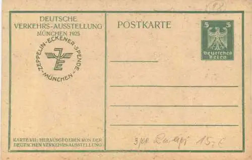 München - Deutsche Verkehrsausstellung 1925 -730270