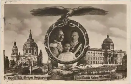 Berlin - 25. Regierungsjubiläum Kaiser Wilhelm II -730244