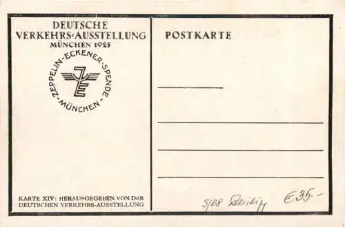 München - Deutsche Verkehrsausstellung 1925 -730272