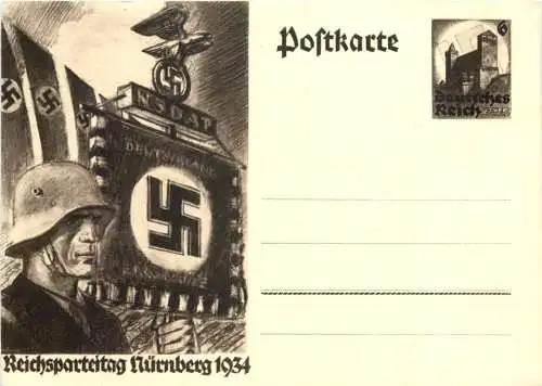 SA Reichswettkämpfe 1938 - Ganzsache -730312