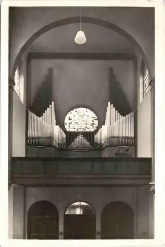 Pfarrkirche - Bingerbrück - Neue Orgel 1958 -730518