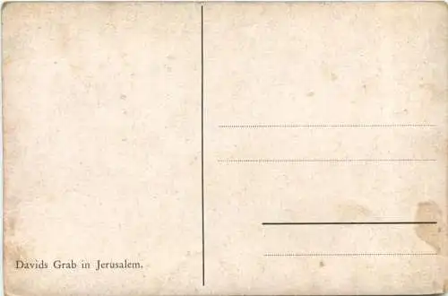 Jerusalem - Davids Grab -730704