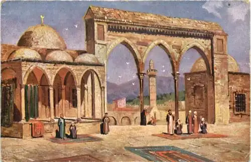 Jerusalem - Plattform des Felsendomes -730694