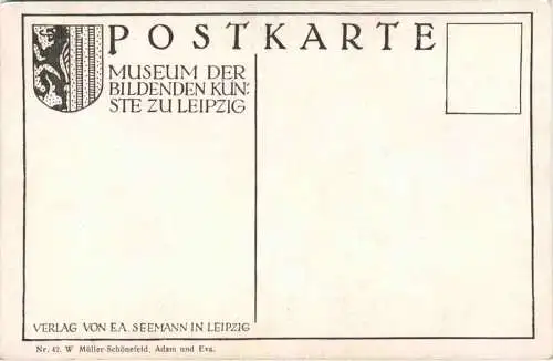 Künstler Ak V. Müller Schönefeld - Erotik Akt -730730