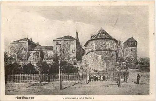 Nordhausen - Judentürme und Schule -730834