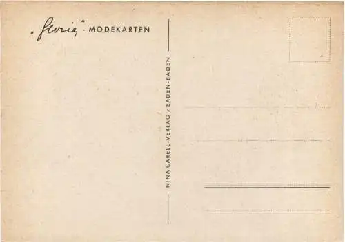 Gloria - Modekarte -730758