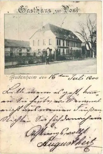 Budenheim - Gasthaus zur Post -730668