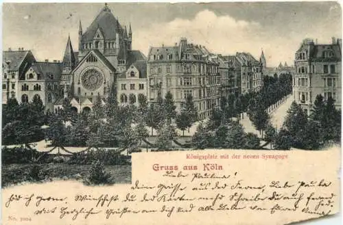 Gruss aus Köln - Synagoge - Judaika - -730830