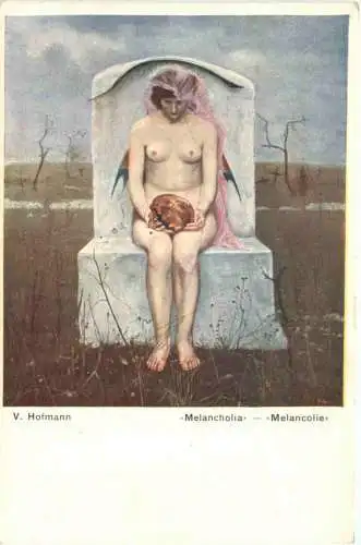 Künstler Ak V. Hofmann - Erotik Akt -730728