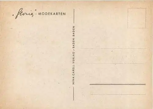 Gloria - Modekarte -730746