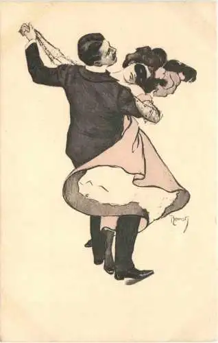 Tanzen - Simplicissimus Karte -730876