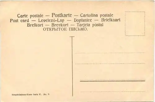 Tanzen - Simplicissimus Karte -730866