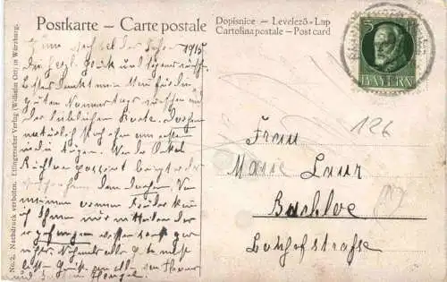 Neujahr - Künstler Ak -730886