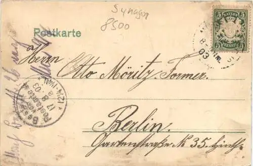 Nürnberg - Synagoge -730842