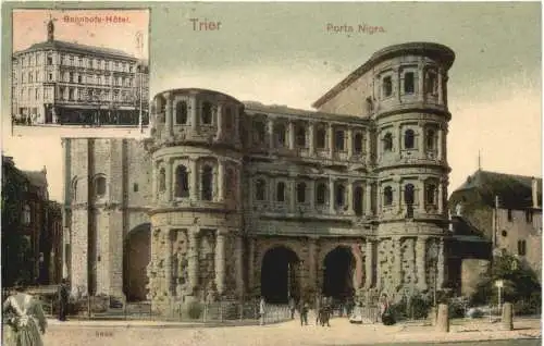 Trier - Porta Nigra - BAhnhofs Hotel -730946