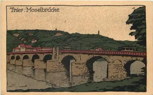 Trier - Moselbrücke -731086