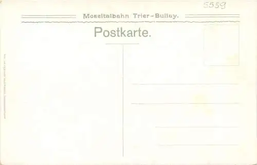 Moseltalbahn Trier-Bullay - Moselschleife bei Leiwen und Trittenheim -731342