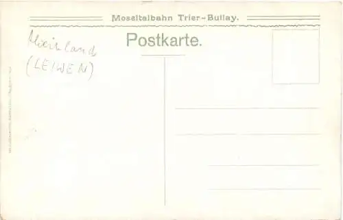 Moseltalbahn Trier-Bullay - Leiwen -731346