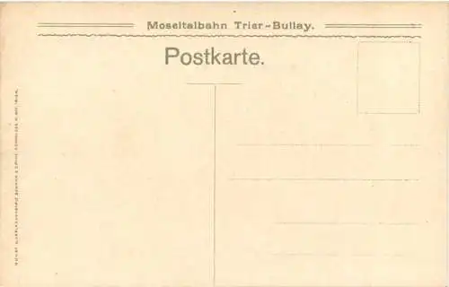 Moseltalbahn Trier-Bullay - Strasse in Enkirch -731362