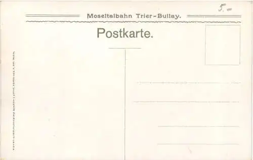 Moseltalbahn Trier-Bullay - Kinheim-Lösnich -731366