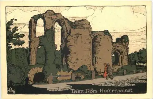 Trier - Röm. Kaiserpalast -731074